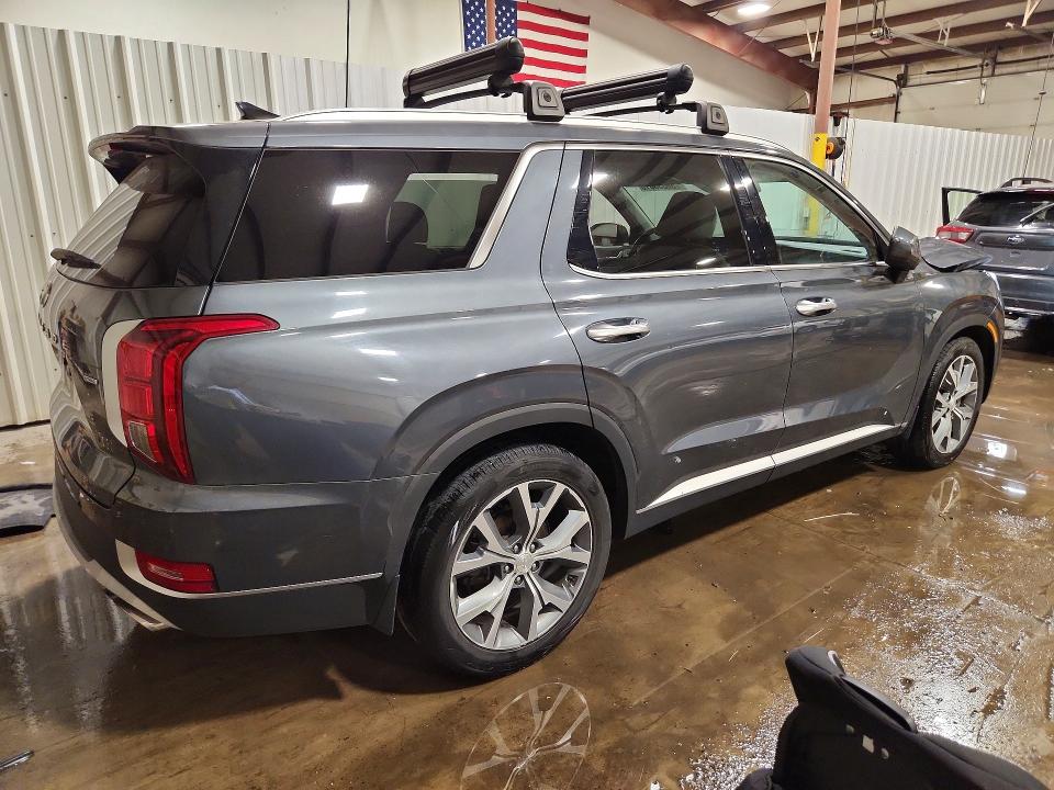 2021 Hyundai Palisade VIN KM8R4DHE5MU231912 COPART salvage auction — FRONT END, Pa - Certificate Of Salvage, sold $5,700 on 2026-07-14 (photo 3)
