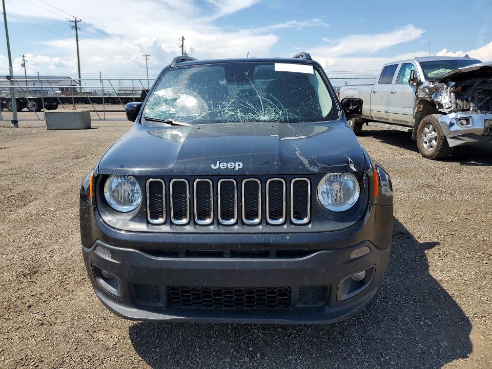 2016 Jeep Renegade VIN ZACCJBBT7GPE10117 COPART salvage auction — FRONT END, Ab - Bos - Salvage, sold $775 on 2026-07-09 (photo 5)