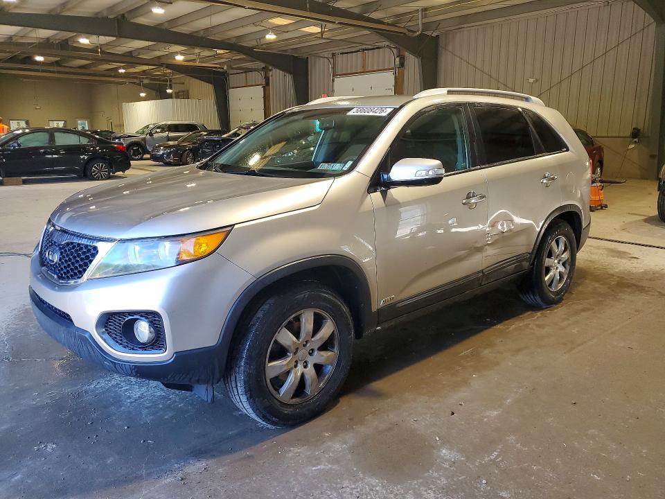 2013 Kia Sorento VIN 5XYKTCA61DG396931 COPART salvage auction — MECHANICAL, Pa - Cert Of Title, sold $1,050 on 2026-07-12 (photo 1)
