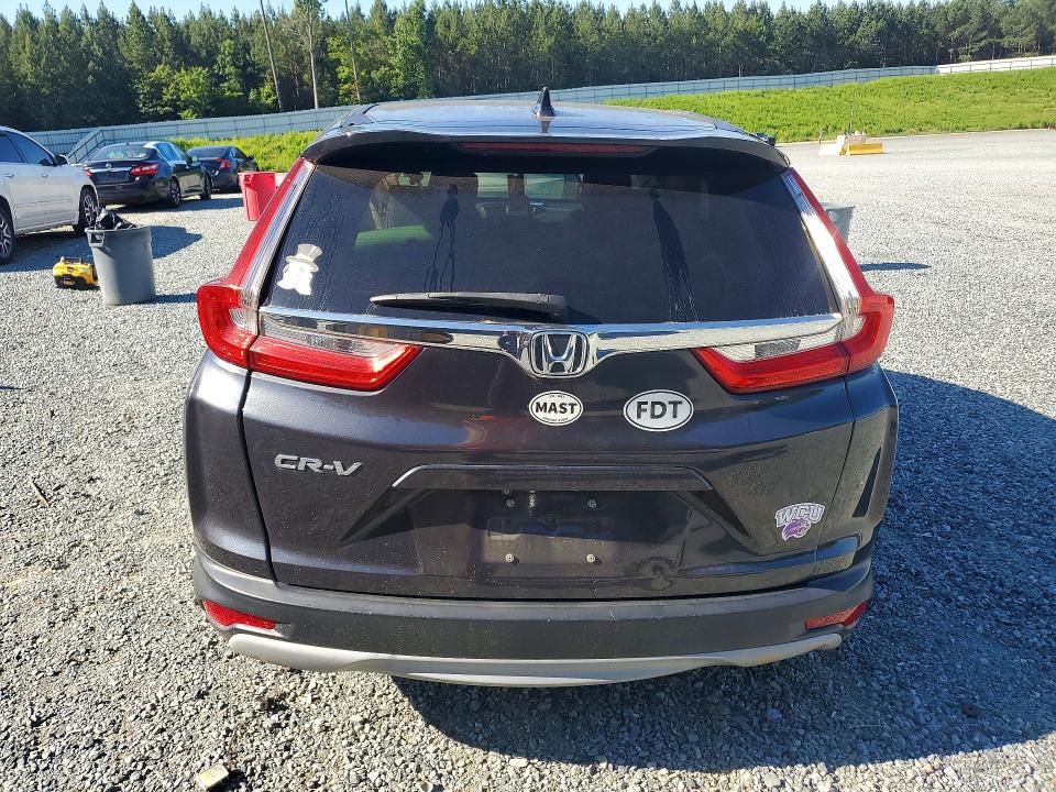 2017 Honda Cr-v VIN 7FARW1H84HE020243 COPART salvage auction — FRONT END, Nc - Salvage Certificate Of Title, sold $175 on 2026-07-30 (photo 6)