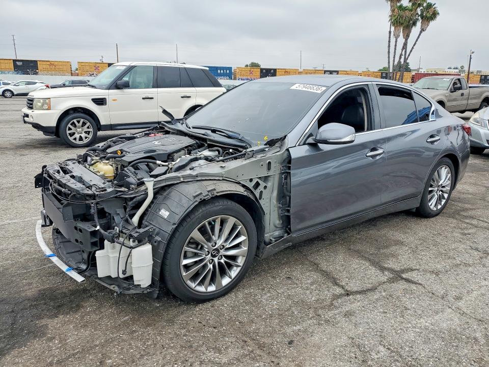 2019 Infiniti VIN JN1EV7AP7KM541878 COPART salvage auction — VANDALISM, CA - SALVAGE CERTIFICATE, sold $80 on 2026-07-24 (photo 1)