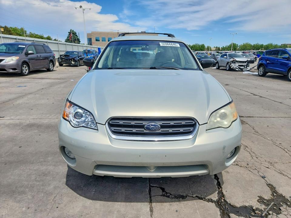 2007 Subaru Outback VIN 4S4BP61C977335514 COPART salvage auction — FRONT END, Co - Certificate Of Title, sold $825 on 2026-07-09 (photo 5)
