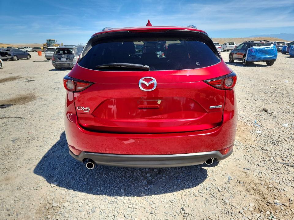 2021 Mazda VIN JM3KFBDM9M1458420 COPART salvage auction — SIDE, Ut - Salvage Certificate, sold $9,200 on 2026-07-31 (photo 6)