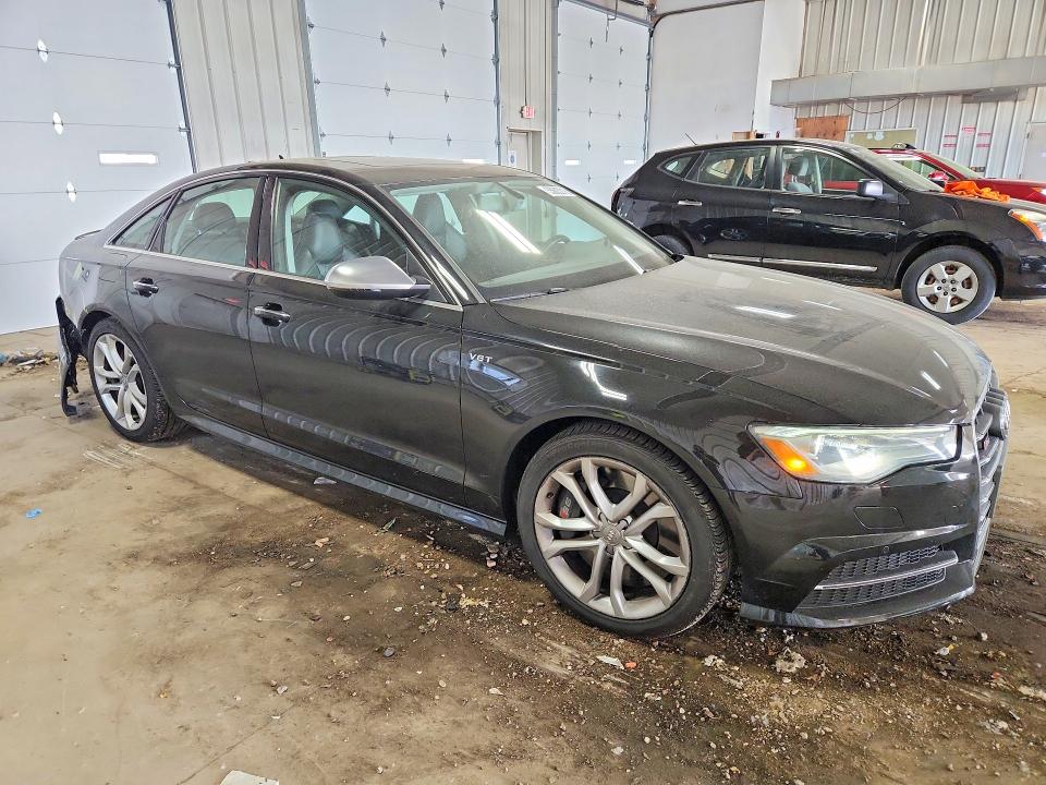 2016 Audi S6 VIN WAUF2AFCXGN154625 COPART salvage auction — REAR END, Wi - Certificate Of Title, sold $10,000 on 2026-08-03 (photo 4)