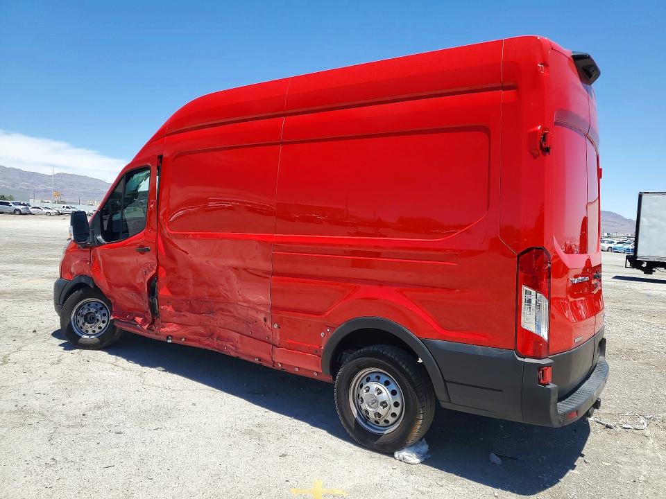 2023 Ford Transit VIN 1FTBR1XG9PKB12544 COPART salvage auction — SIDE, Nv - Salvage Title, sold $8,600 on 2026-07-30 (photo 2)