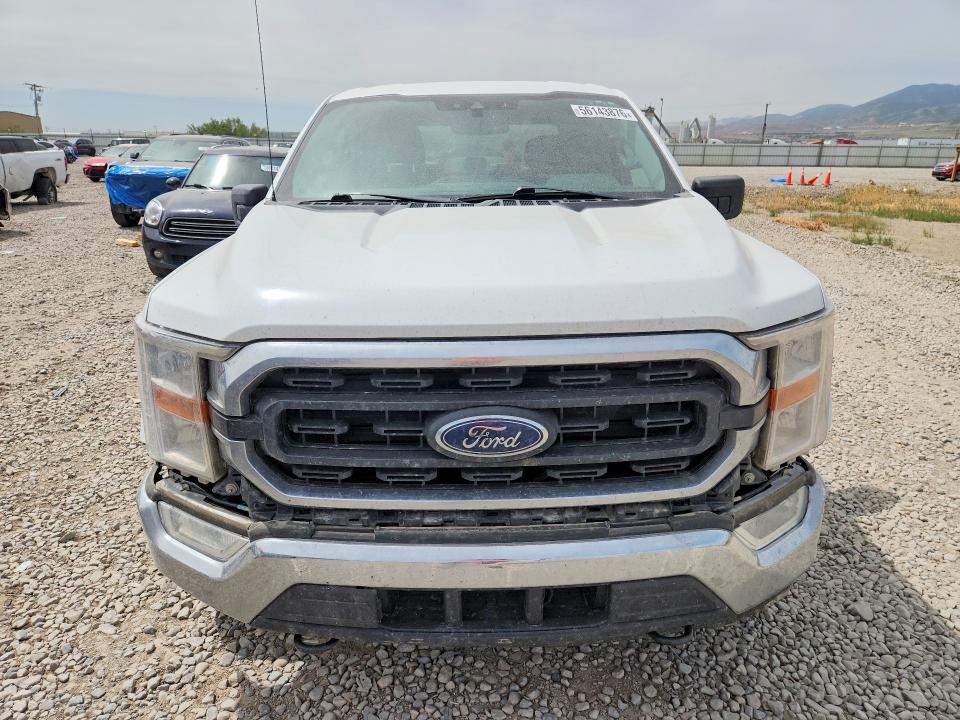 2021 Ford F-150 VIN 1FTFW1E81MFB32393 COPART salvage auction — FRONT END, Ut - Salvage Certificate, sold $5,800 on 2026-07-14 (photo 5)