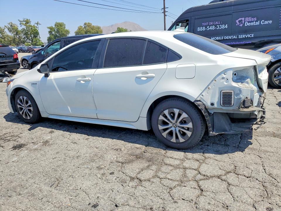2021 Toyota Corolla VIN JTDEAMDE3MJ031405 COPART salvage auction — REAR END, Ca - Salvage Certificate, sold $6,000 on 2026-07-09 (photo 2)
