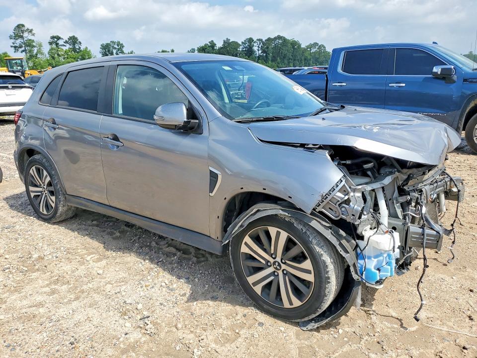 2021 Mitsubishi VIN JA4ARUAU2MU026028 COPART salvage auction — FRONT END, Tx - Salvage Vehicle Title, sold $4,600 on 2026-07-31 (photo 4)