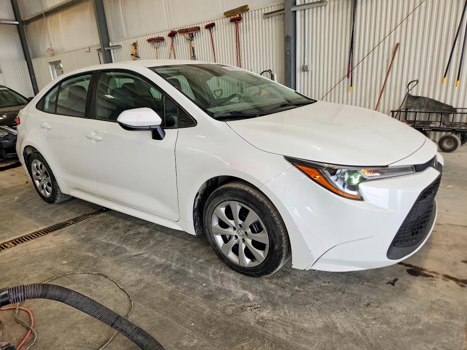 2022 Toyota Corolla VIN 5YFEPMAE7NP340116 COPART salvage auction — HAIL, Ne - Cert Of Title-Salvage, sold $5,300 on 2026-07-07 (photo 4)