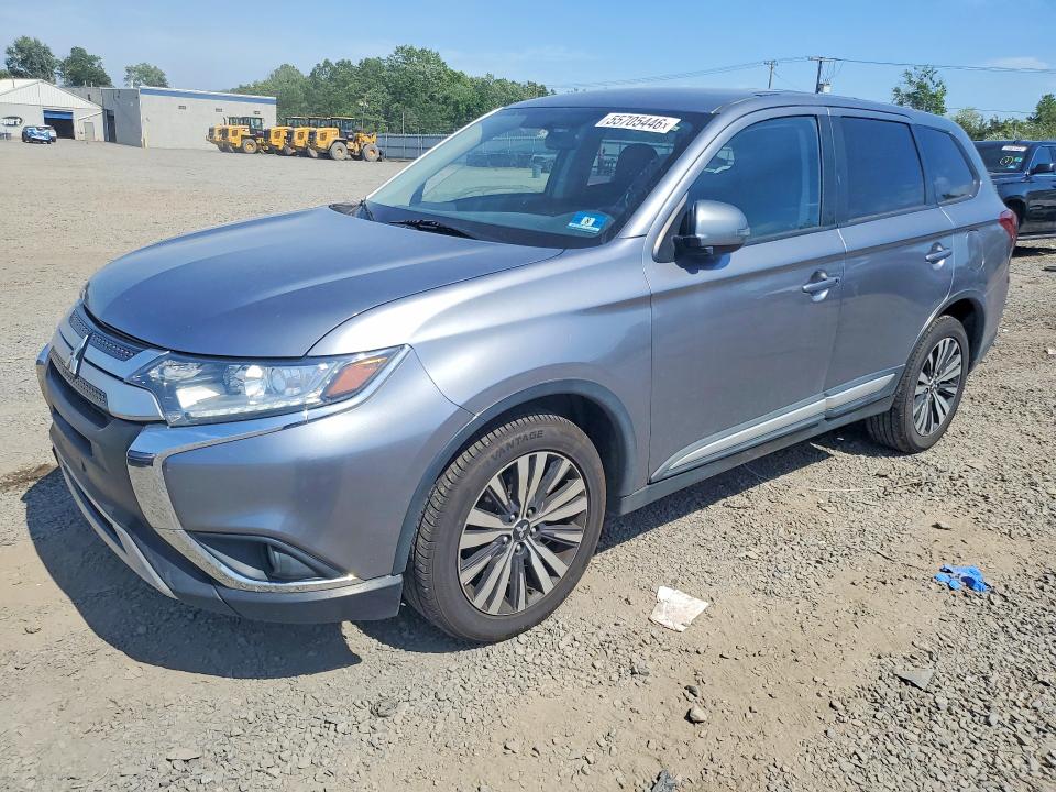 2019 Mitsubishi Outlander VIN JA4AZ3A36KZ041939 COPART salvage auction — SIDE, Nj - Cert Of Title-Salvage, sold $3,350 on 2026-07-31 (photo 1)