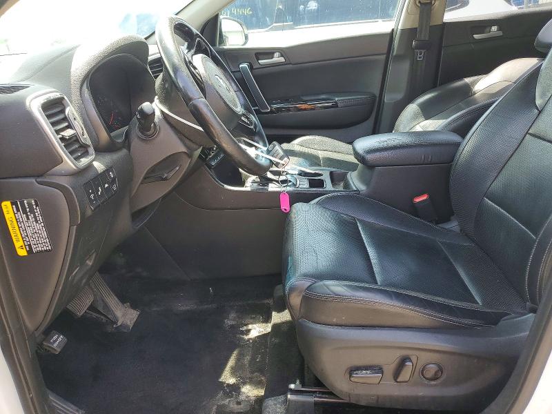 2018 Kia Sportage VIN KNDPNCAC7J7399492 COPART salvage auction — REAR END, Mi - Certificate Of Title, sold $1,100 on 2026-07-31 (photo 7)