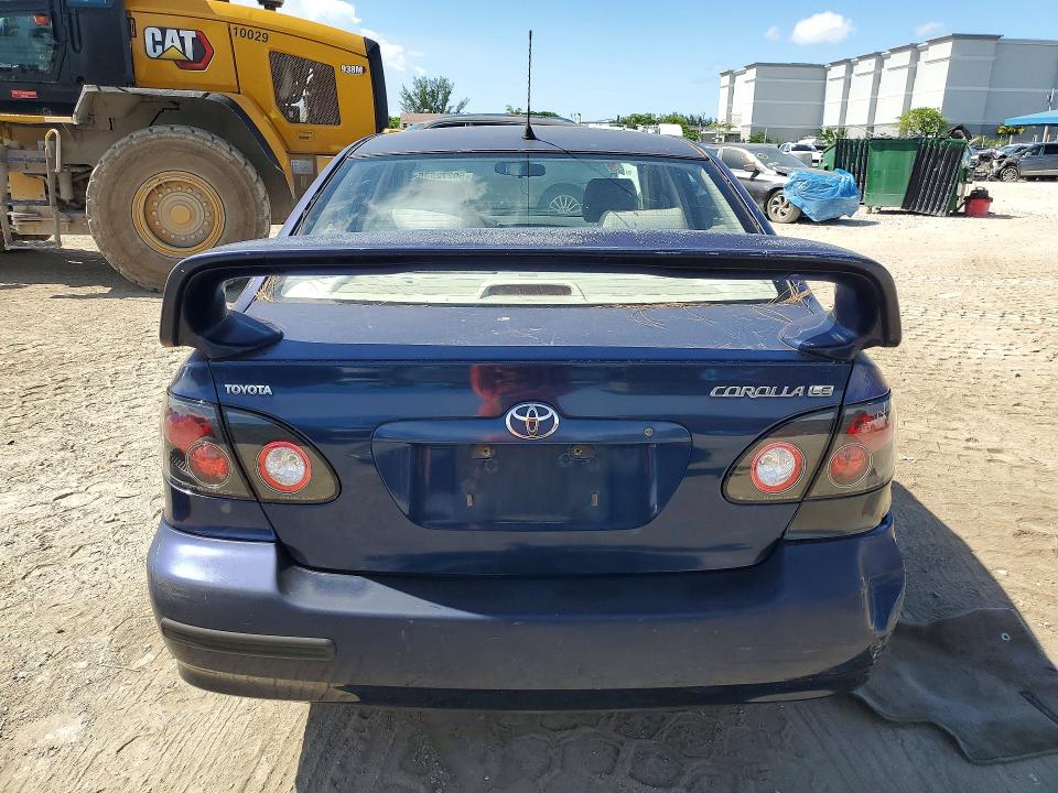 2003 Toyota Corolla VIN JTDBR32E232004567 COPART salvage auction — FRONT END, Fl - Certificate Of Title, sold $1,000 on 2026-07-07 (photo 6)