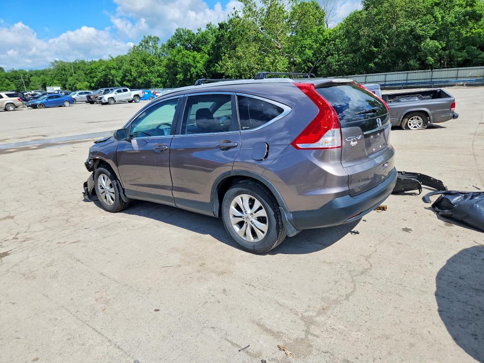 2012 Honda Cr-v VIN 5J6RM4H54CL049797 COPART salvage auction — FRONT END, Pa - Certificate Of Salvage, sold $3,200 on 2026-07-02 (photo 2)