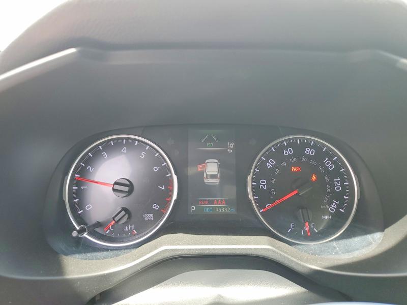 2020 Toyota Rav 4 VIN 2T3F1RFV0LW087543 COPART salvage auction — HAIL, Ia - Cert Of Title-Salvage Title, sold $450 on 2026-07-29 (photo 9)
