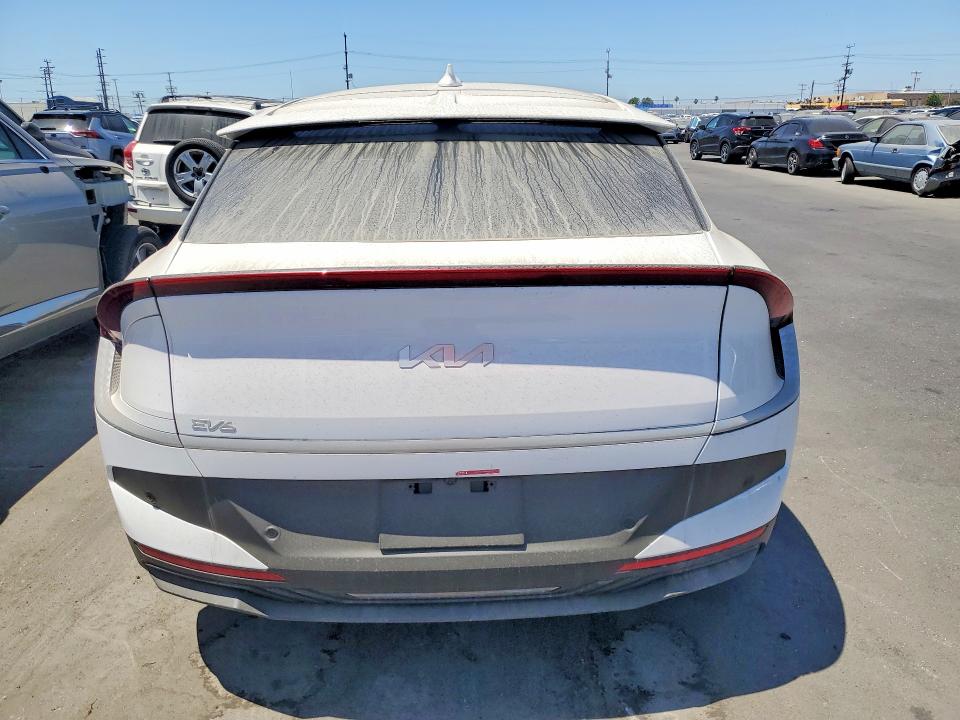 2025 Kia Ev6 VIN 5XYC34JAXSG011071 COPART salvage auction — FRONT END, CA - CERTIFICATE OF TITLE, sold $9,200 on 2026-07-07 (photo 6)