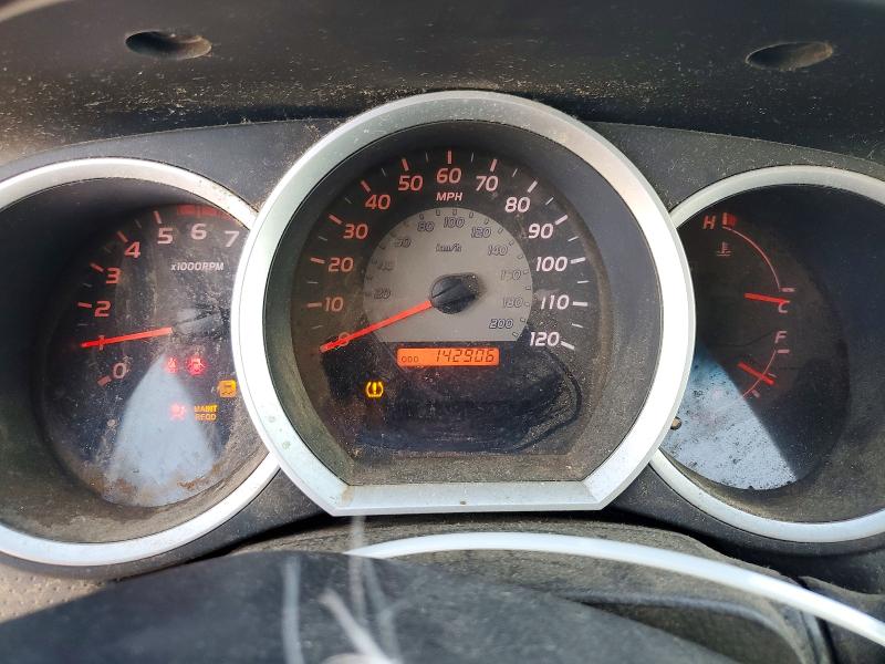2010 Toyota Tacoma VIN 5TELU4EN3AZ713912 COPART salvage auction — FRONT END, Tn - Salvage Certificate, sold $3,950 on 2026-07-24 (photo 9)