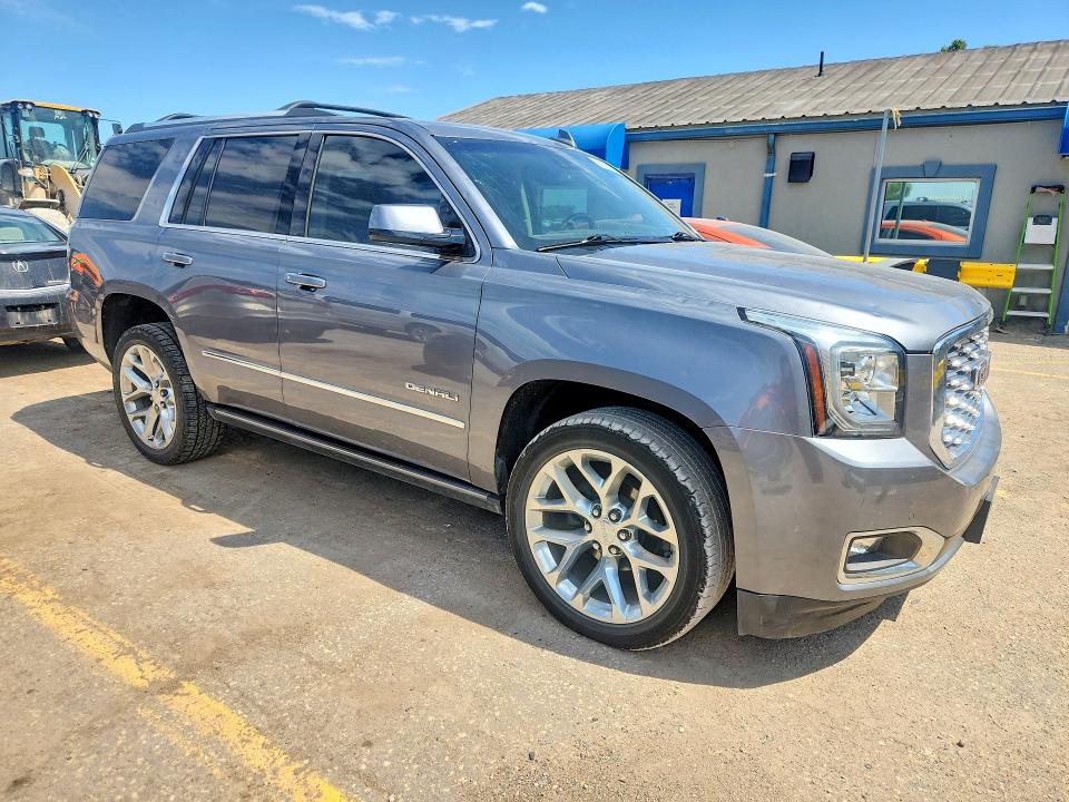 2019 Gmc Yukon VIN 1GKS2CKJXKR335179 COPART salvage auction — HAIL, KS - CERT OF TITLE-SALVAGE, sold $16,100 on 2026-08-24 (photo 4)