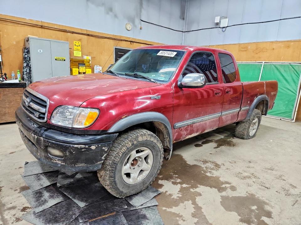 2000 Toyota Tundra VIN 5TBBT4412YS037336 COPART salvage auction — MECHANICAL, Mi - Dealer Only Clean Title, sold $100 on 2026-07-29 (photo 1)