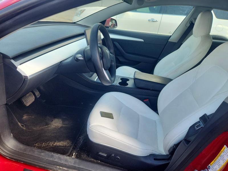 2022 Tesla Model 3 VIN 5YJ3E1EBXNF102834 COPART salvage auction — FRONT END, On - Permit Salvage, sold $9,600 on 2026-07-02 (photo 7)