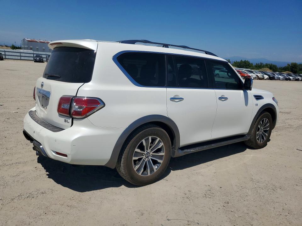 2020 Nissan VIN JN8AY2NC0L9622193 COPART salvage auction — REAR END, CA - SALVAGE CERTIFICATE, sold $5,900 on 2026-07-24 (photo 3)