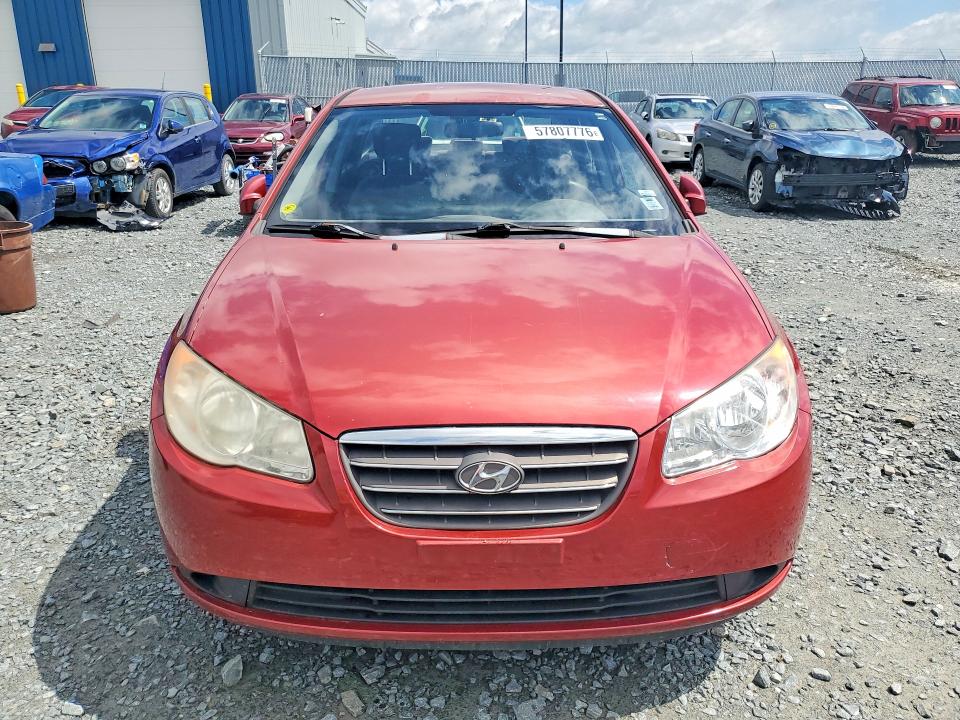 2009 Hyundai Elantra VIN KMHDU45D59U780698 COPART salvage auction — REAR END, Ns - Salvage Title, sold $400 on 2026-07-09 (photo 5)