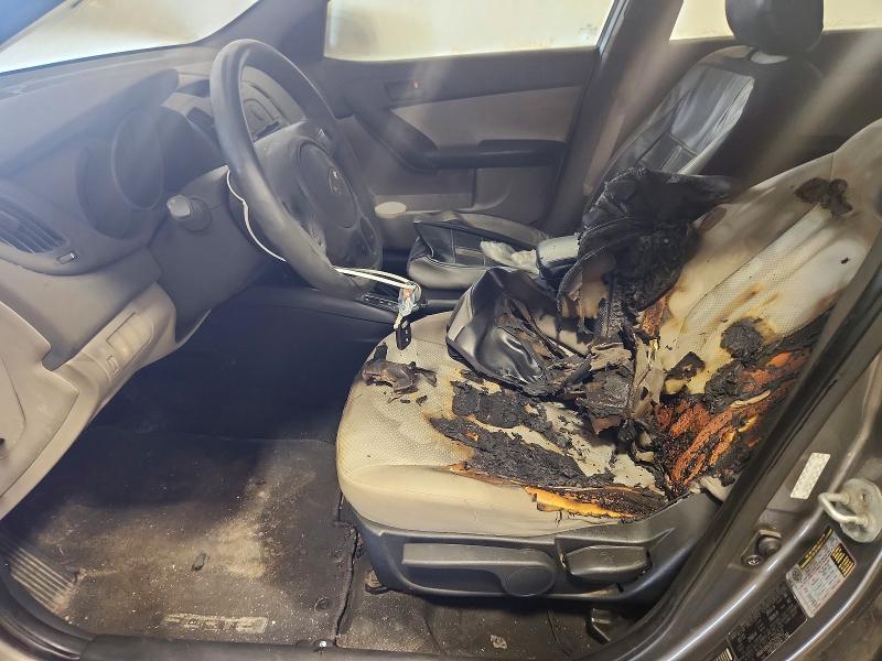 2012 Kia Forte VIN KNAFU4A26C5592627 COPART salvage auction — Burn Interior, Wi - Junked Vehicle Bill Of Sale, sold $325 on 2026-07-27 (photo 7)