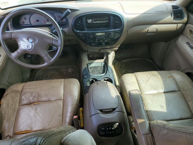 2001 Toyota VIN 5TDZT34A11S022803 COPART salvage auction — FRONT END, MS - CERT OF TITLE-SALVAGED, sold $1,050 on 2026-07-31 (photo 8)