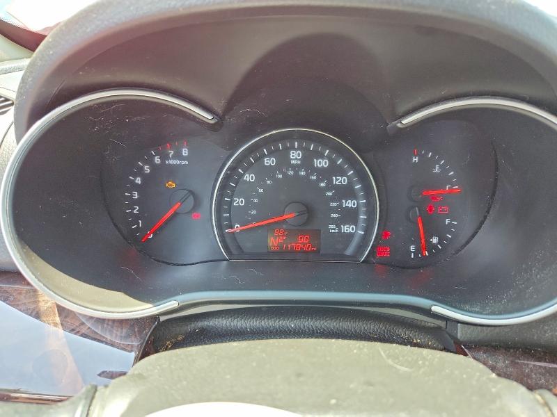 2015 Kia Sorento VIN 5XYKTCA66FG636736 COPART salvage auction — MECHANICAL, Ct - Certificate Of Title, sold $925 on 2026-07-10 (photo 9)