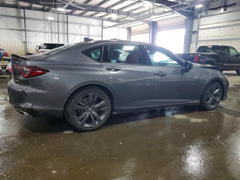 2023 Acura Tlx VIN 19UUB6F55PA001703 COPART salvage auction — FRONT END, Mn - Cert Of Title-Salvage, sold $14,000 on 2026-07-28 (photo 3)
