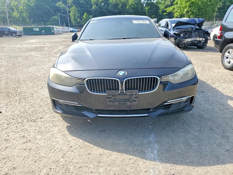 2012 BMW 3 series VIN WBA3A5G55CNP18012 COPART salvage auction — BURN, Md - Cert Of Salvage > 75% Damage, sold $400 on 2026-07-23 (photo 5)