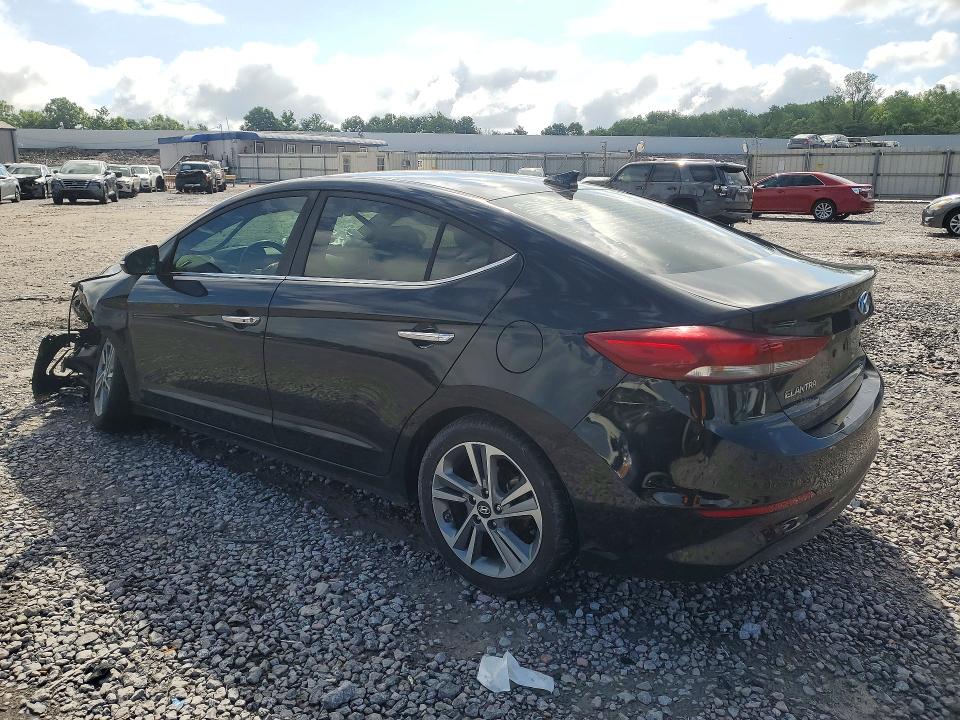 2017 Hyundai VIN KMHD84LFXHU074124 COPART salvage auction — FRONT END, AL - CERT OF TITLE-SALVAGE TITLE (P), sold $350 on 2026-07-28 (photo 2)