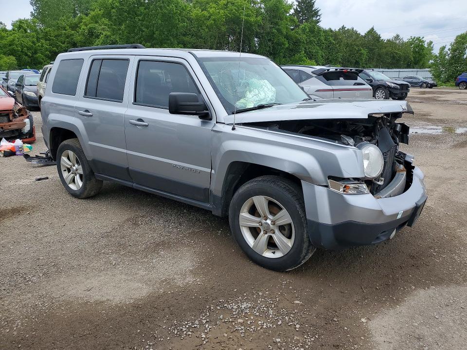 2014 Jeep Patriot VIN 1C4NJRAB6ED728252 COPART salvage auction — FRONT END, On - Permit Salvage, sold $400 on 2026-07-02 (photo 4)