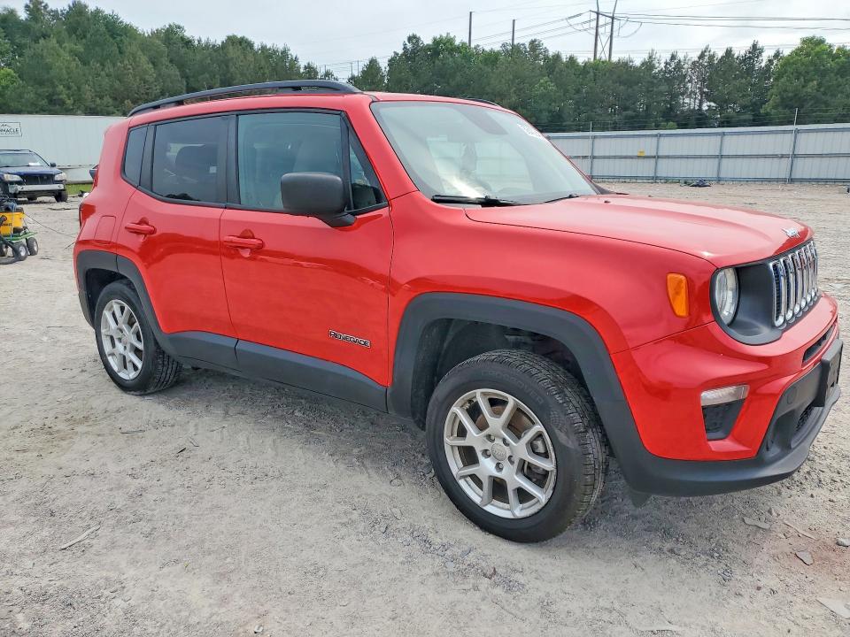 2019 Jeep Renegade VIN ZACNJBAB1KPJ74829 COPART salvage auction — REAR END, Va - Cert Of Title - Salvage, sold $1,300 on 2026-07-13 (photo 4)