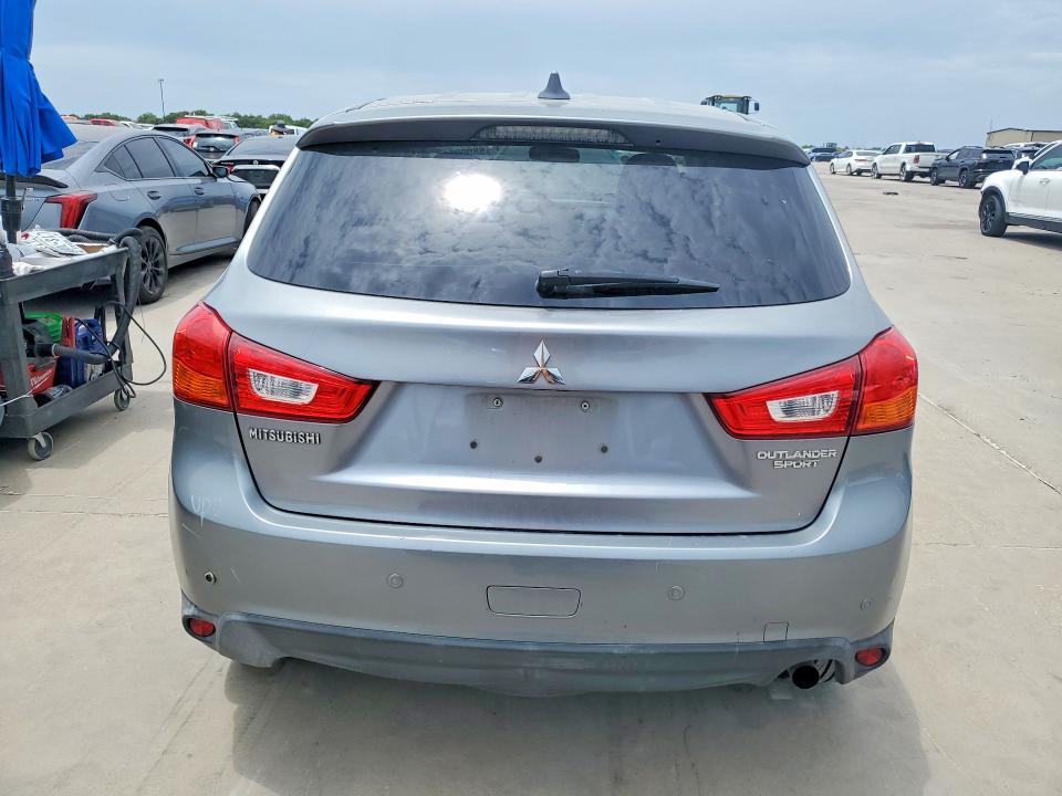 2017 Mitsubishi Outlander sport VIN JA4AP3AU4HZ026685 COPART salvage auction — FRONT END, Tx - Salvage Vehicle Title, sold $1,850 on 2026-07-27 (photo 6)