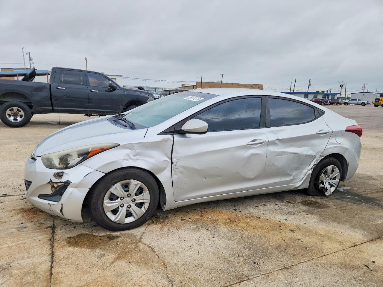 2016 Hyundai Elantra VIN 5NPDH4AE3GH750646 COPART salvage auction — Side, AZ - CERT OF TITLE - SALVAGE, sold $1,800 on 2026-07-09 (photo 1)