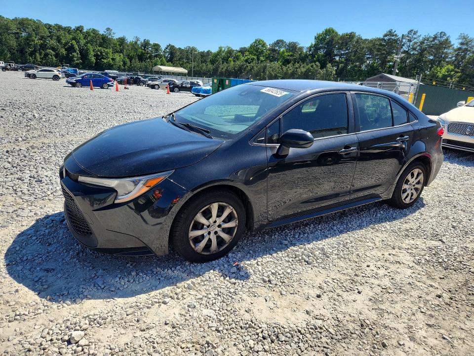 2021 Toyota Corolla VIN JTDEPMAE7MJ149038 COPART salvage auction — REAR END, Ga - Cert Of Title-Salvage, sold $3,800 on 2026-07-14 (photo 1)