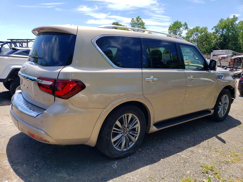 2023 Infiniti Qx80 VIN JN8AZ2AC3P9490300 COPART salvage auction — FRONT END, Fl - Certificate Of Destruction, sold $14,800 on 2026-07-28 (photo 3)