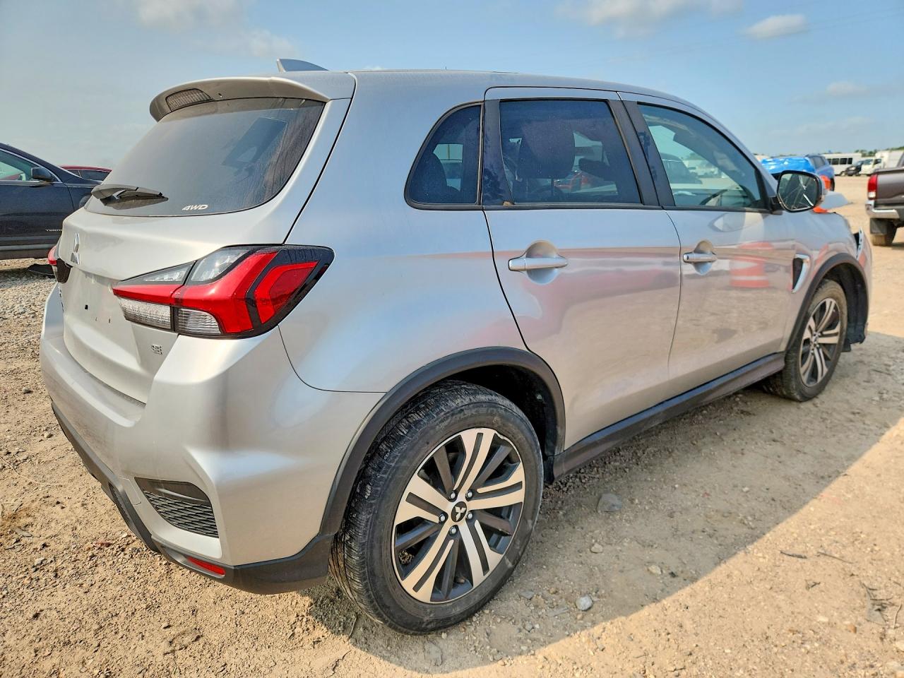 2024 Mitsubishi Outlander Sport VIN JA4ARUAU1RU006781 COPART salvage auction — Front End, LA - CERTIFICATE OF TITLE, sold $3,750 on 2026-07-08 (photo 3)