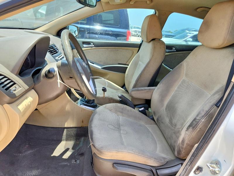 2012 Hyundai VIN KMHCT4AEXCU161275 COPART salvage auction — MECHANICAL, Tx - Certificate Of Title, sold $300 on 2026-07-09 (photo 7)