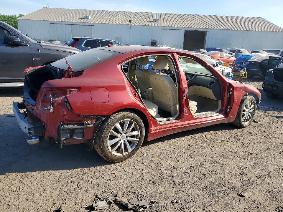 2016 Infiniti Q50 VIN JN1EV7AR2GM340804 COPART salvage auction — VANDALISM, PA - CERTIFICATE OF SALVAGE, sold $1,350 on 2026-07-08 (photo 3)