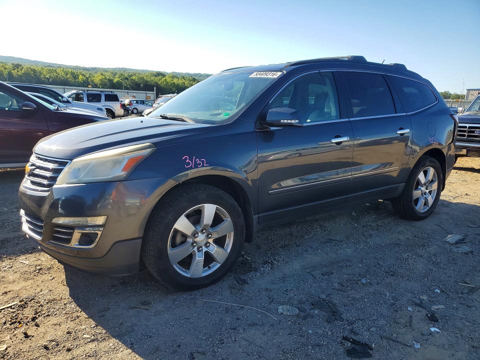 2014 Chevrolet Traverse VIN 1GNKRJKD9EJ203580 COPART salvage auction — REAR END, Va - Cert Of Title - Salvage, sold $900 on 2026-07-06 (photo 1)