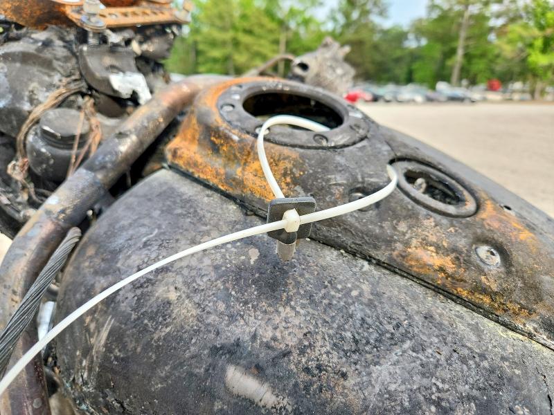 2004 Harley-davidson Fxd VIN 1HD1GHV184K303214 COPART salvage auction — BURN, Nc - Parts Only-Record Of Sale, sold $100 on 2026-07-06 (photo 8)