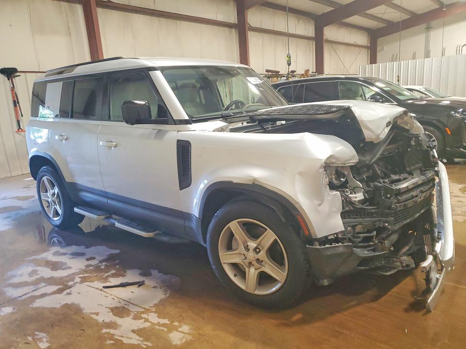 2020 Land rover Defender VIN SALEP7EU2L2001111 COPART salvage auction — FRONT END, Pa - Certificate Of Salvage, sold $17,200 on 2026-08-28 (photo 4)