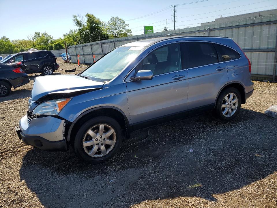 2007 Honda Cr-v VIN JHLRE487X7C004456 COPART salvage auction — FRONT END, Il - Salvage Certificate, sold $1,300 on 2026-07-08 (photo 1)