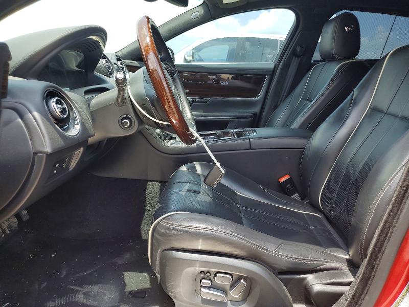 2015 Jaguar Xj VIN SAJWA2GZ8F8V86059 COPART salvage auction — FRONT END, Tx - Salvage Vehicle Title, sold $2,950 on 2026-07-29 (photo 7)