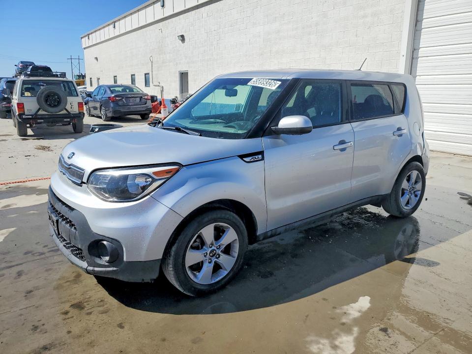 2019 Kia Soul VIN KNDJN2A24K7674115 COPART salvage auction — NORMAL WEAR, Ut - Certificate Of Title, sold $1,850 on 2026-07-07 (photo 1)