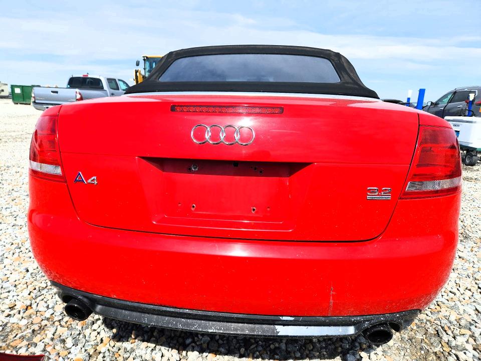 2007 Audi A4 VIN WAUEH48H47K014222 COPART salvage auction — FRONT END, Co - Public - Salvage Title, sold $325 on 2026-07-02 (photo 6)