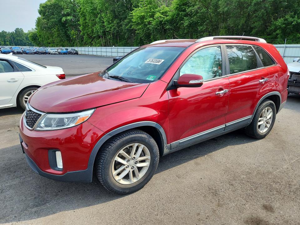 2015 Kia VIN 5XYKT4A60FG630291 COPART salvage auction — FRONT END, Nj - Cert Of Title-Salvage, sold $1,000 on 2026-07-02 (photo 1)
