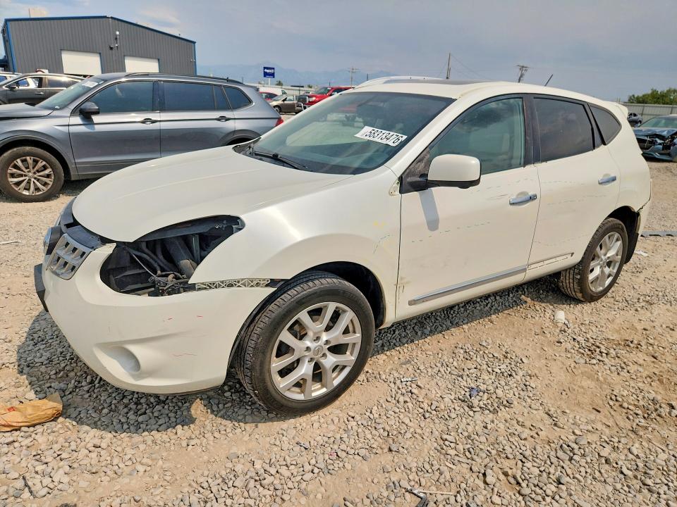 2012 Nissan VIN JN8AS5MV8CW366540 COPART salvage auction — FRONT END, Ut - Salvage Certificate, sold $150 on 2026-07-07 (photo 1)
