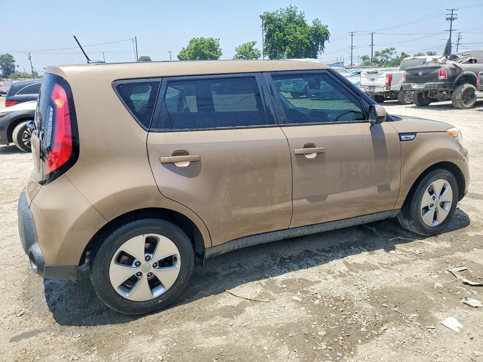 2016 Kia Soul VIN KNDJN2A28G7273366 COPART salvage auction — MECHANICAL, Ca - Dlr/Dis/Exp Only Salvage Title, sold $1,150 on 2026-07-20 (photo 3)